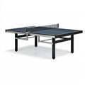 Tischtennistisch 274 x 152.5 x 76 cm Stahl Holzwerkstoff Blau Schwarz klappbar